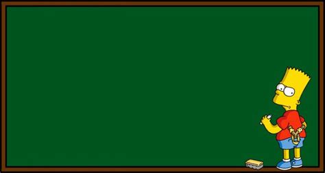 Bart Simpson - chalkboard Blank Template - Imgflip