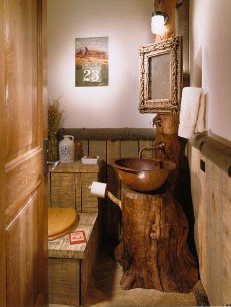 Dreamy Rustic Bathroom Sinks | Rustic bathroom sinks, Rustic powder