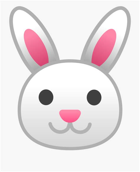 Easter Bunny Head Clipart