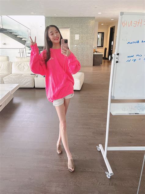 Tricia Wang's feet