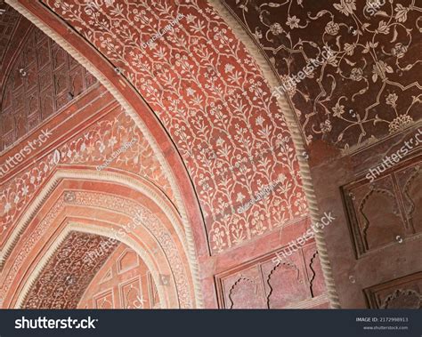 taj mahal internal architecture images stock   objects
