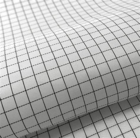 anti static mm grid fabric stylish static protection esd produts