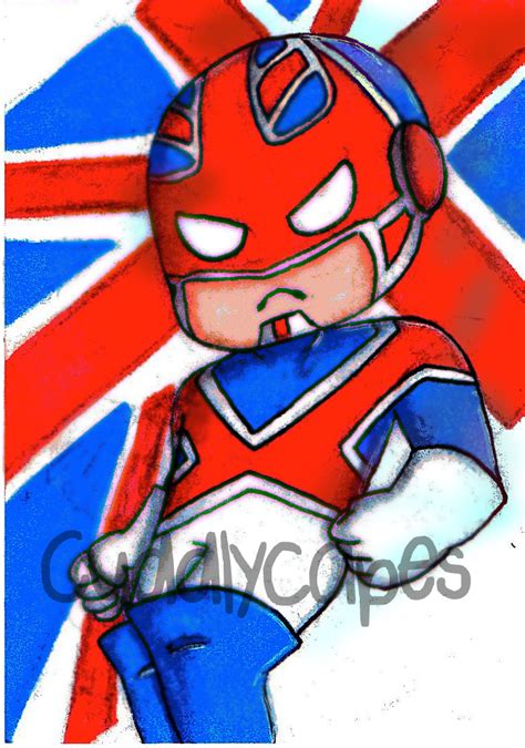 Captain Britain (Art Card) by CuddlyCapes on DeviantArt