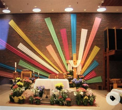 by Jonathan Saavedra on Easter Backdrop 2021 | Church altar ...