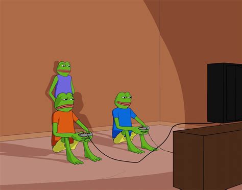 3D model Pepe the Frog LineArt Generator Scene 3D Rigged Character VR