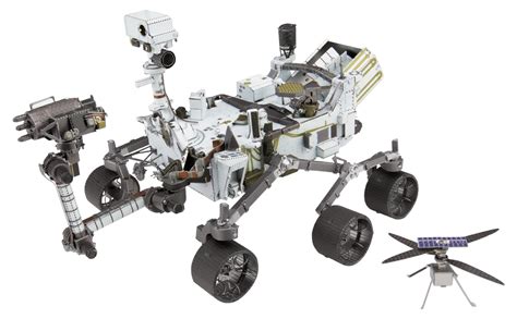 Mars Rover Perseverance & Ingenuity Helicopter Metal Earth | 3D Metal Model Kits