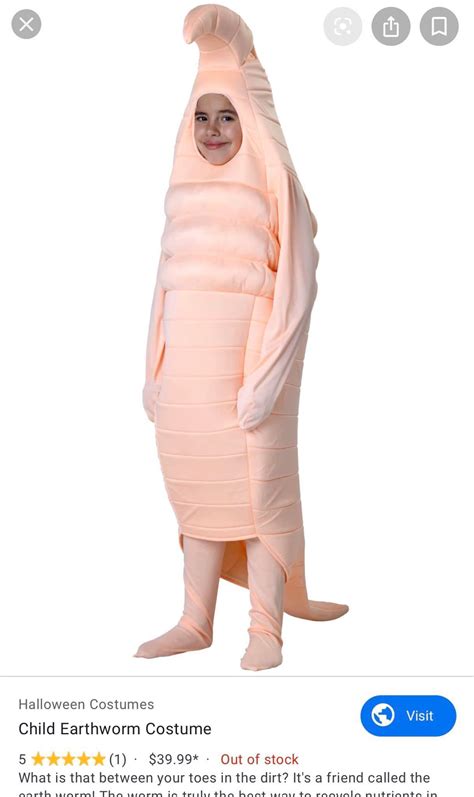 Why is he smiling in this earth worm costume? Creepy! : r/oddlyterrifying