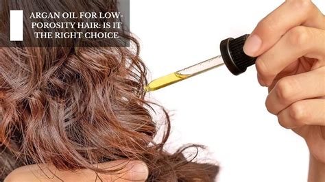 Argan Oil For Low-Porosity Hair: Is It The Right Choice – Moksha ...