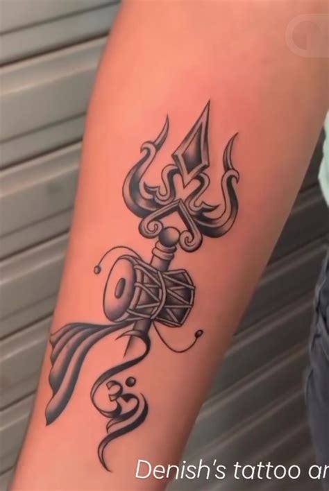 trishul tattoo  damru  har har mahadev artofit