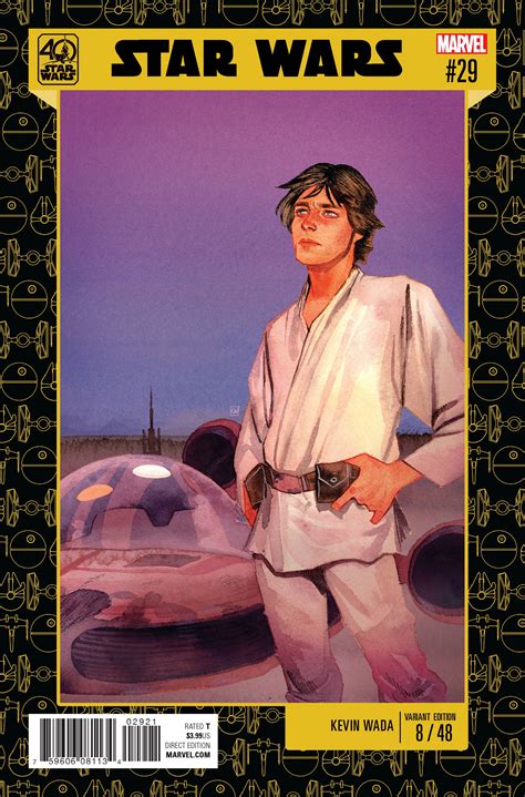 star wars  wada star wars  anniversary variant cover