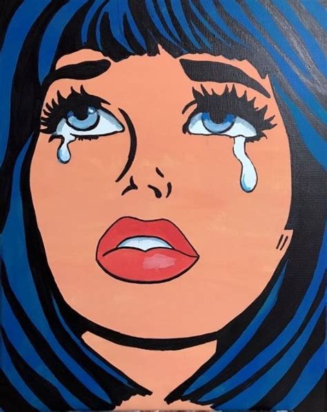 Mattiart - Pop art girl - Crying Girl. - Catawiki