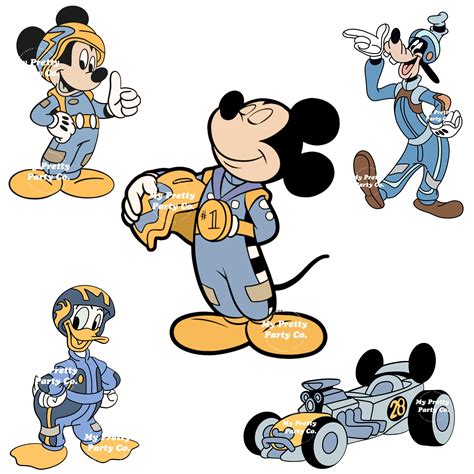 Blue Mickey Mouse Logo