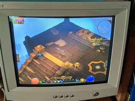 Acer AC713 Monitor. i can't believe how much I've missed playing on ...