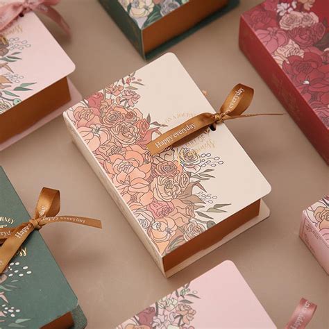 Купить 5 шт., коробка для конфет в форме книги, свадебная вечеринка ...