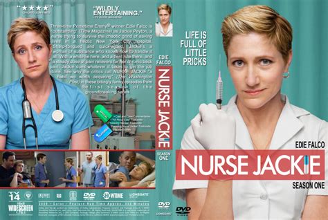 Nurse Jackie - Season 1 dvd cover & labels (2009) R1 Custom