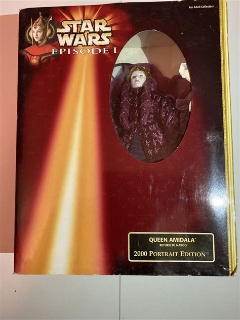 STAR WARS LOT QUEEN AMIDALA DOLL EPISODE 1 PORTRAIT EDITION 1999 HASBRO