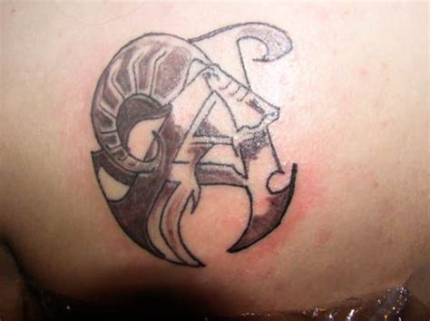 Big aries ram tattoo designs | Zodiac Tattoos