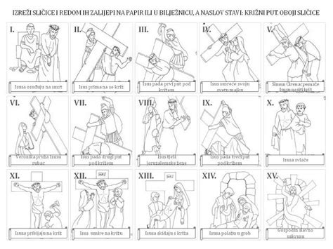 Križni put - plakat, strip i bojanka | Stripping, Save, Google images