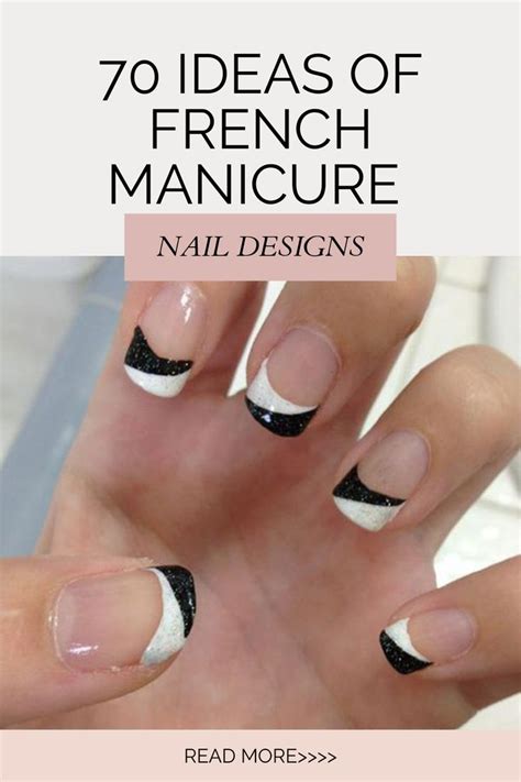 70 Ideas of French Manicure Nail Designs | Art and Design | French