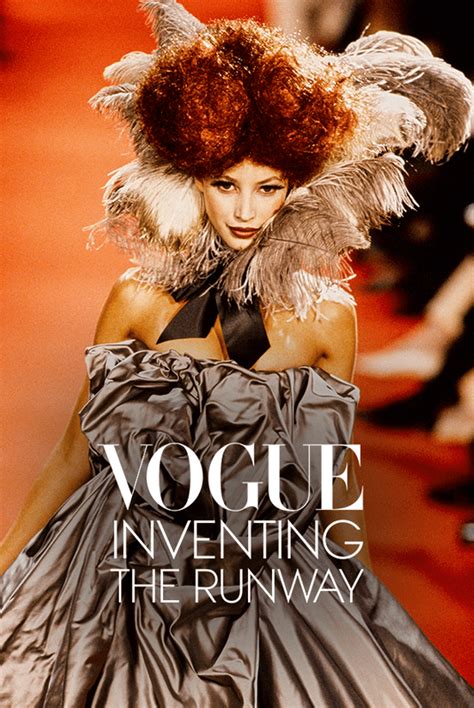 vogue inventing  runway immersive fashion show london