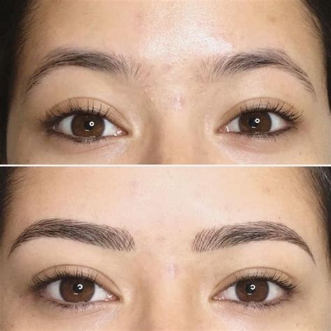 Sobrancelha Definitiva Antes E Depois - 8 Antes e depois de sobrancelhas | Permanent makeup eyebrows ...