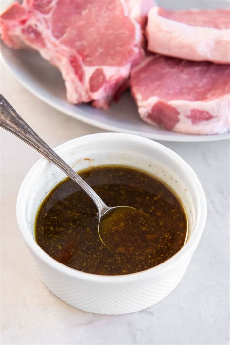 The BEST Pork Chop Marinade - Kristine's Kitchen