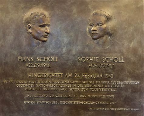 Geschwister Scholl/Weiße Rose | Große Stadtschule