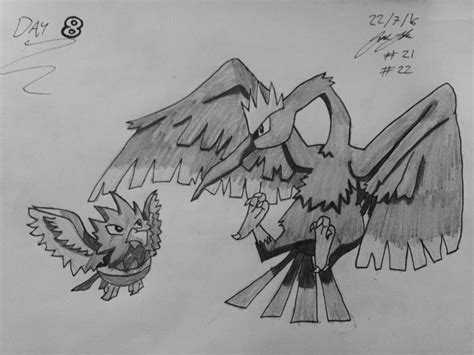 #21 Spearow #22 Fearow by JackJohns on Newgrounds