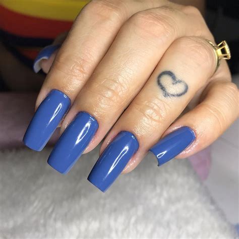 Unhas De Gel Fotos Azul - Unhas em gel azul: 55 inspirações e tutoriais