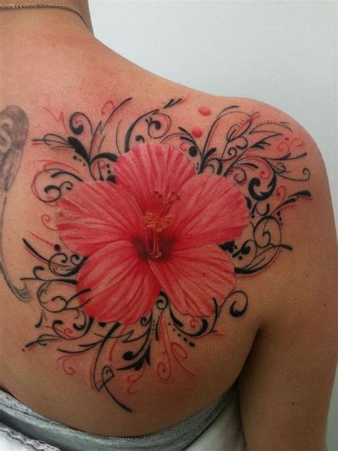 Cuban National Flower Tattoo