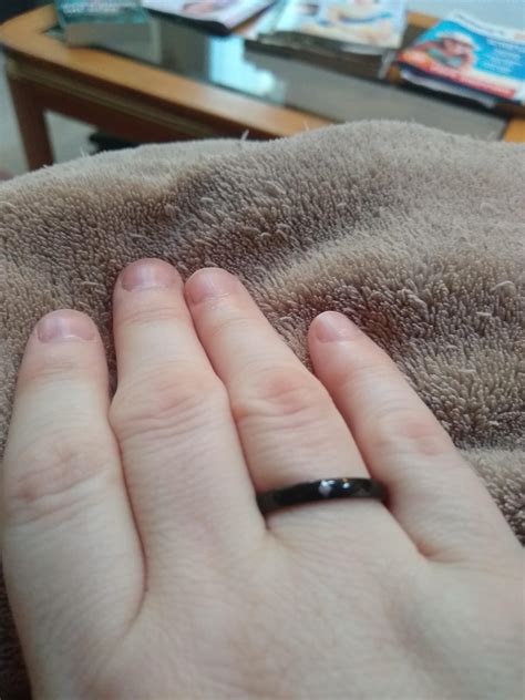 what does black wedding ring mean 2