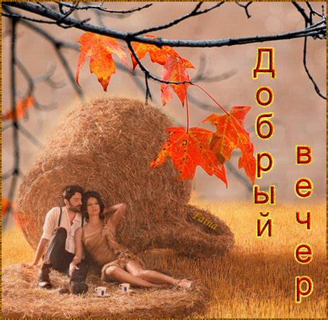 Красивая картинка Добрый вечер ! - Мир картинок анимаций