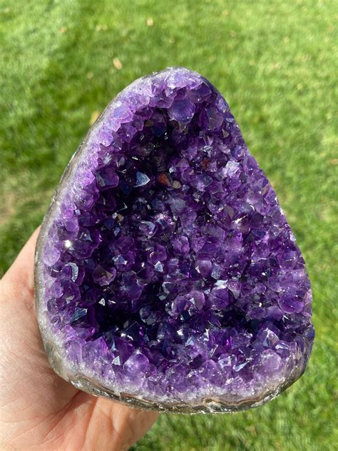 Raw Amethyst Crystal Cluster standing Raw Amethyst Stone | Etsy