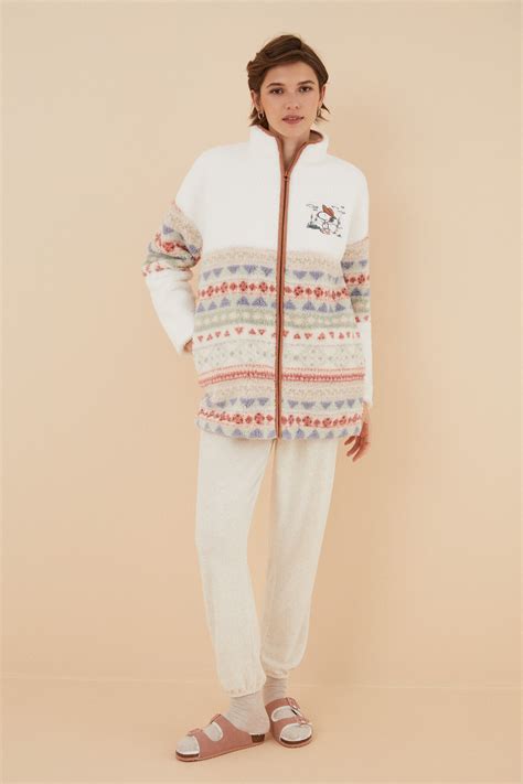Bata corta borreguito Snoopy | Ropa de dormir de mujer y homewear ...