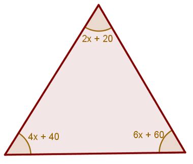 Exercicios Soma Dos Angulos Internos De Um Triangulo - Professor Inácio Alcântara: SOMA DOS ANGULOS INTERNOS DE UM TRIANGULO