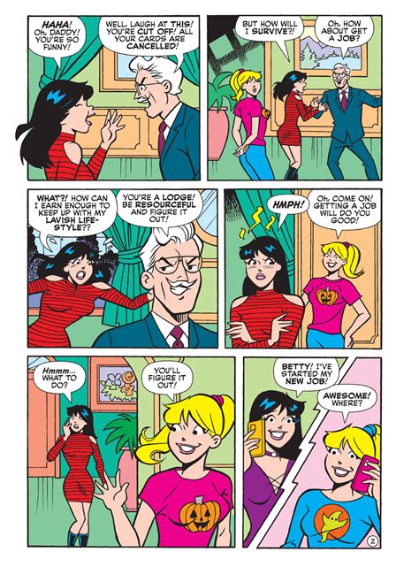 Veronica gets in the spirit in BETTY & VERONICA DIGEST #328! - Archie