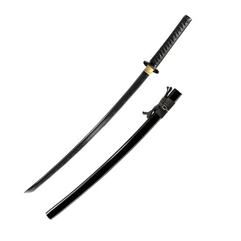 Amazon.com : JIHPEN sword, Black Katana,Full Tang Samurai Sword,Sharp