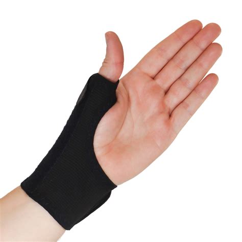 solace bracing black thumb support max thumb supports