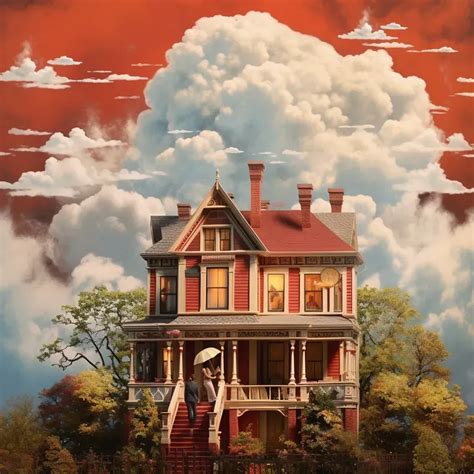 Magritte Rockwell Nostalgia Fusion Artworks Midjourney Prompt | PromptBase