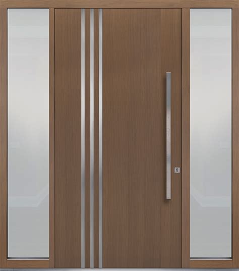 Pivot Modern Doors, Pivot Door Model: PVT-L1 Floating Exterior Wood