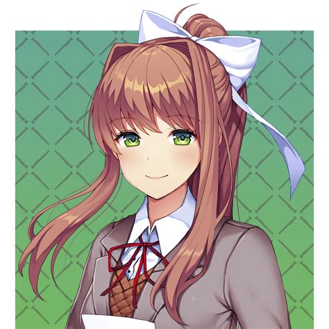 Monika (Doki Doki Literature Club!) Wallpaper #3511519 - Zerochan Anime