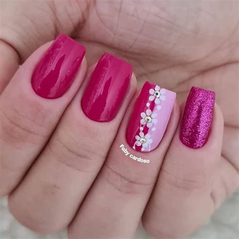 Decorações De Unha Rosa - Unhas em tons de Rosa: + de 20 Inspirações em uma galeria de fotos de ...