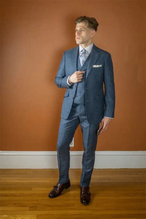 mens business formal attire  work  play  modest man