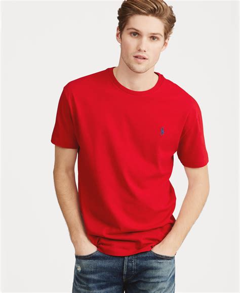 Заказать Футболки Мужская Футболка Polo Ralph Lauren Classic Fit Crew ...
