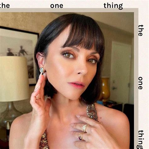 Christina Ricci Still Loves This '90s Beauty Trend
