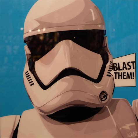 Stormtrooper Pop Art Poster by Keetatat Sitthiket - Infamous Inspiration