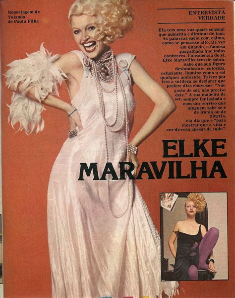 ELKE MARAVILHA | Diva fashion, Maravilha, Glamour