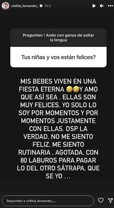 Cinthia Fernández contra Matías Defederico: lo expuso y reveló cuánto