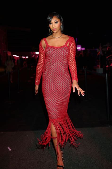 ANGEL REESE Arrives at 2024 Victoria’s Secret Fashion Show in New York