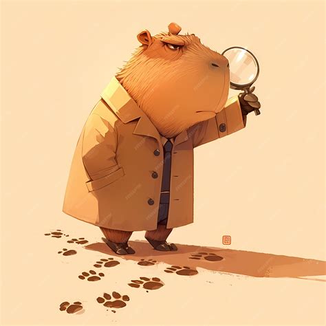 Premium Photo | Inquisitive Rodent Detective Unravels Mystery